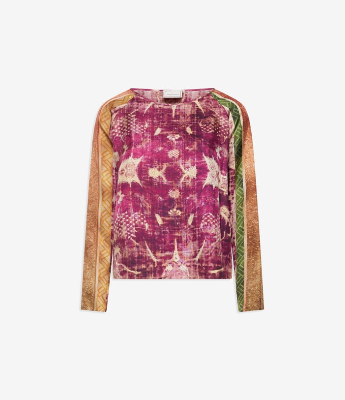 Pierre Louis Mascia ALOE Longsleeve Shirt Silk Pierre Louis Mascia ALOE Longsleeve Shirt Silk RIBES ALOESCML10061SE516214101