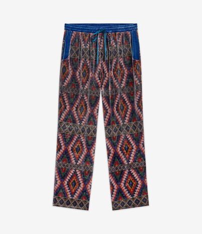 Pierre Louis Mascia KANPUR Trousers Viscose Silk Multicolor KANPURSVPT11667VI513581101