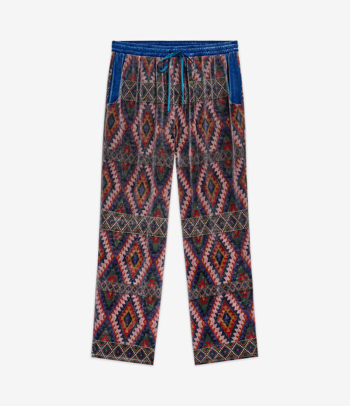 Pierre Louis Mascia KANPUR Trousers Viscose Silk Multicolor KANPURSVPT11667VI513581101