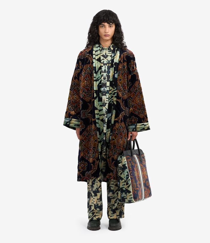 Pierre Louis Mascia KANADA Kimono Viscose Silk Multicolor KANADAKM12343VI513491101