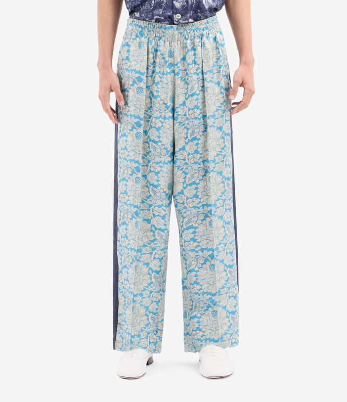 Pierre Louis Mascia FANCY Trousers Silk AZZURRO CIELO FANCY2SPT12815SE518339101