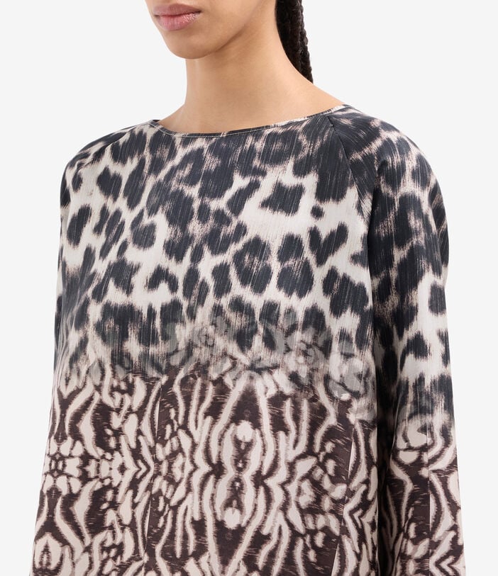 Pierre Louis Mascia ALOE Longsleeve Shirt Silk TRAMA SELVATICA ALOESCML10061SE518059101