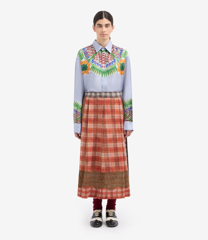 Pierre Louis Mascia DYLAN Skirt Virgin wool Multicolor DYLANSGO12360WV516360101