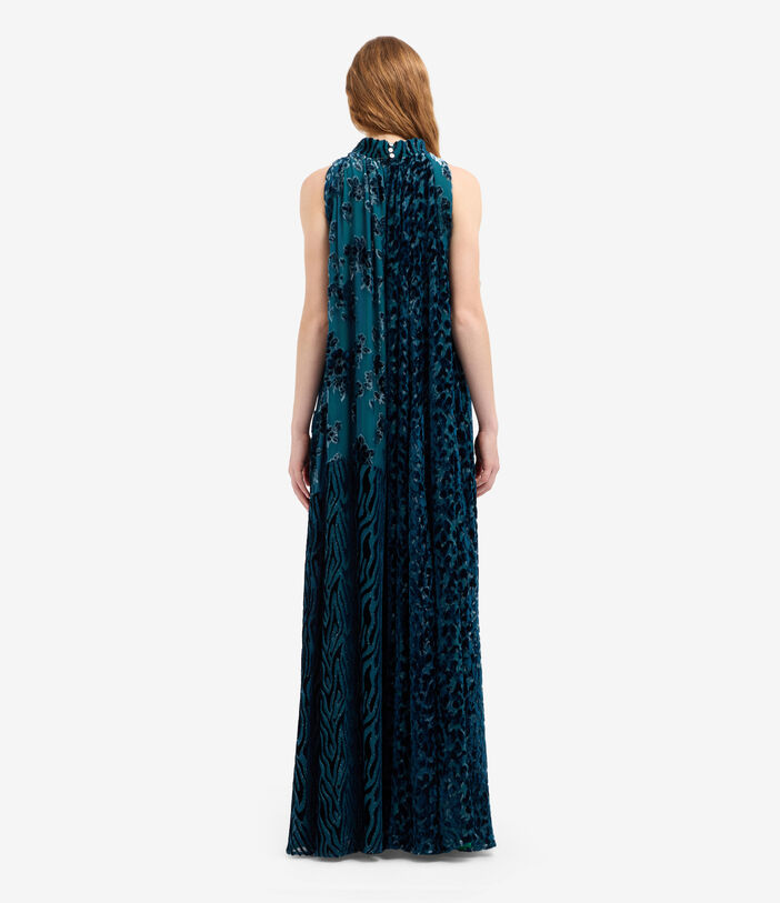 Pierre Louis Mascia PATCHDEV Dress Viscose Silk PAISLEY DI NOCE PATCHDEVAB12969VIOTTANIO
