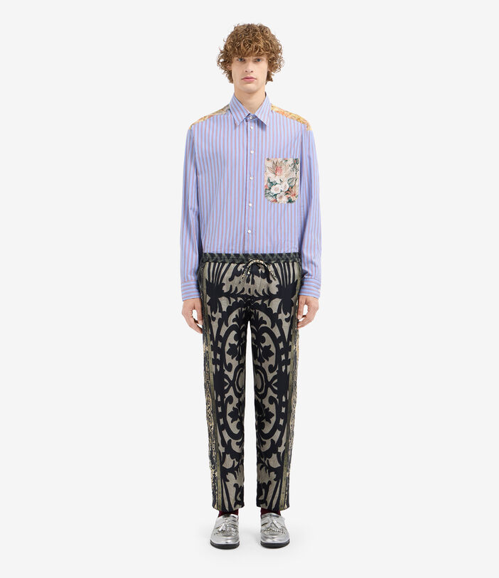 Pierre Louis Mascia ALOE Trousers Silk Pierre Louis Mascia ALOE Trousers Silk BISANZIO ALOESPT10959SE516274101