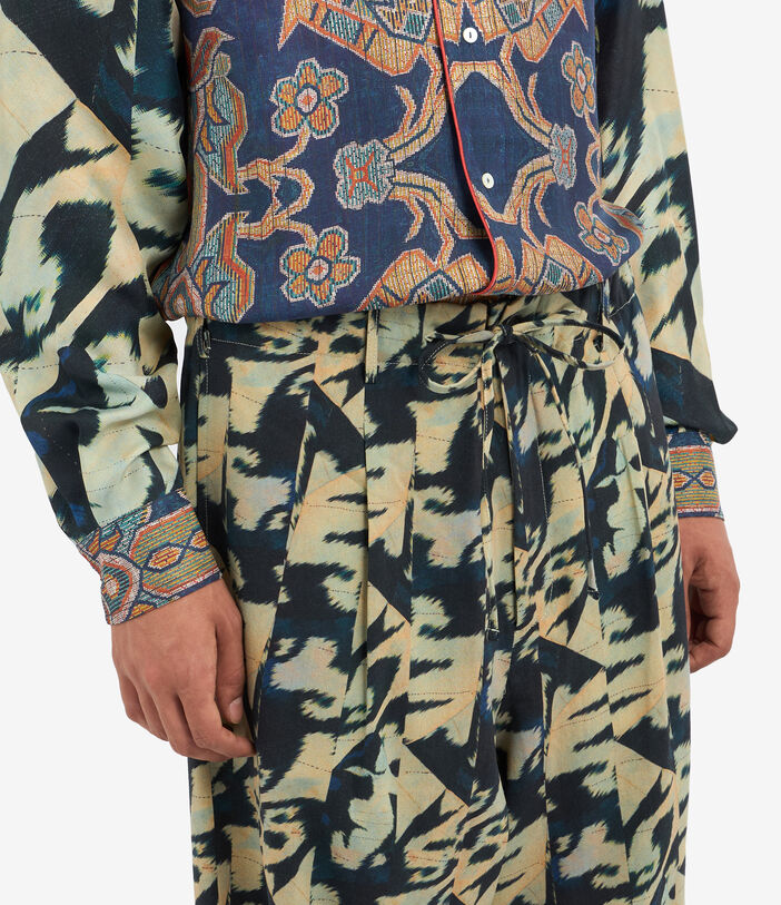 Pierre Louis Mascia DYLAN Trousers Virgin wool Multicolor DYLANSPT12172WV139584102