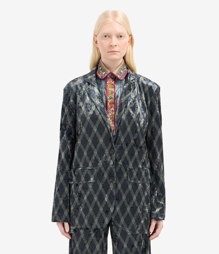 Pierre Louis Mascia RANAT Jacket Polyester Multicolor RANATSGC11078PL144283101