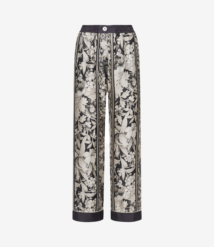 Pierre Louis Mascia ALOE Trousers Silk Multicolor ALOESPT12150SE511829101