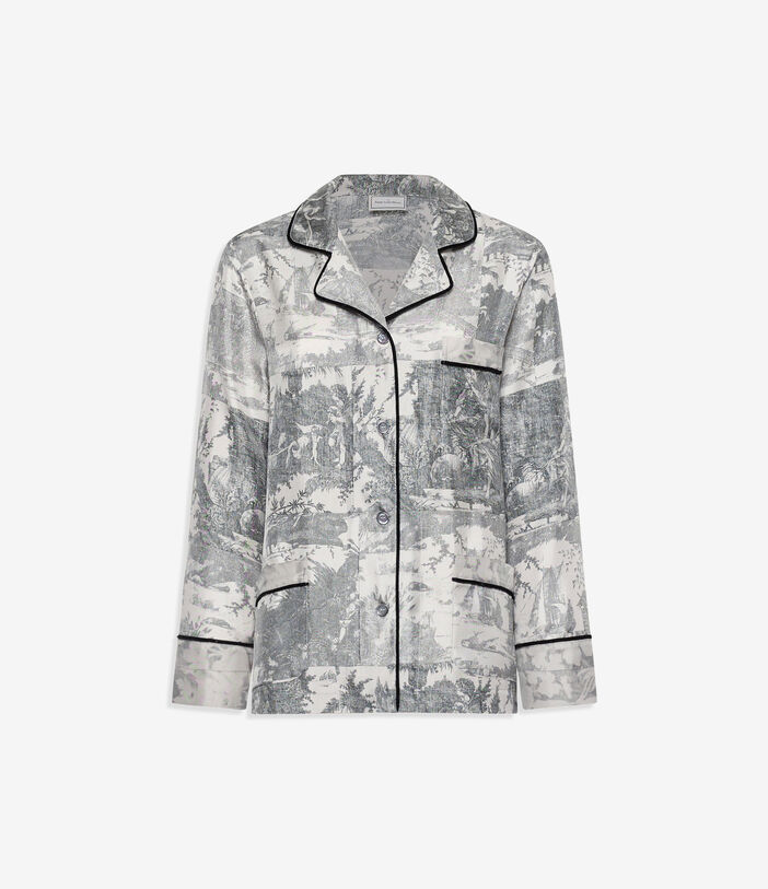 Pierre Louis Mascia ALOEGUM Longsleeve Shirt Silk Multicolor ALOEGUMSCML12600SE516069103