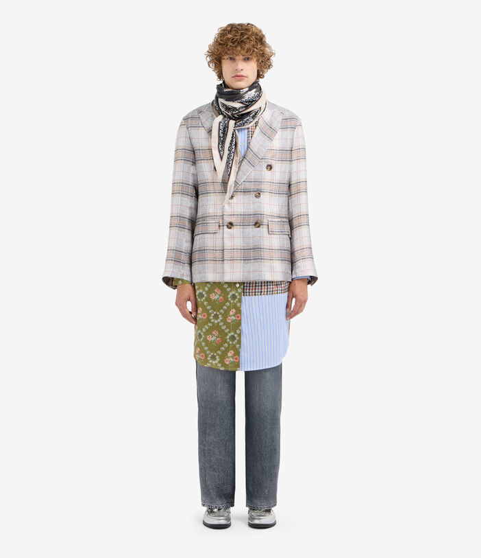 Pierre Louis Mascia ALOTHO Longsleeve Shirt Cotton Silk Multicolor ALOTHOCML12698CO516539101