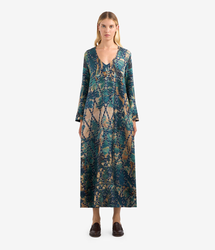 Pierre Louis Mascia CIALDA Dress Silk Multicolor CIALDASAB12349SE513482101