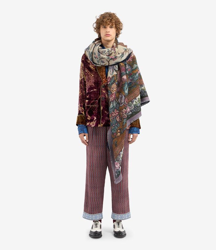 Pierre Louis Mascia PANCAKE Throw Wool 130x190 Multicolor PANCAKESGA130X190SWO515627101600