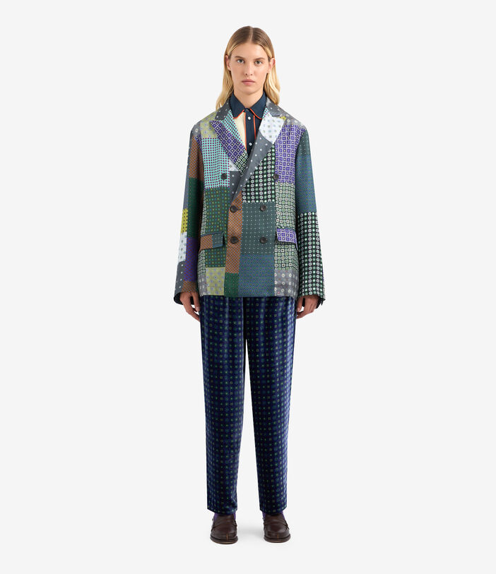 Pierre Louis Mascia FANCY Jacket Silk Multicolor FANCYGC12167SE140133101