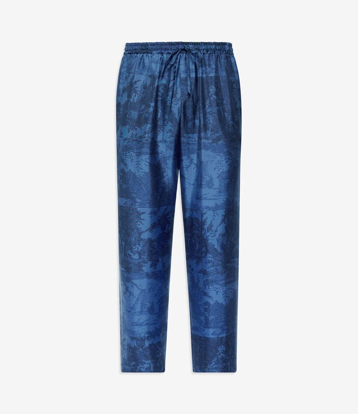 Pierre Louis Mascia ALOEGUM Trousers Silk Pierre Louis Mascia ALOEGUM Trousers Silk Multicolor ALOEGUMSPT10959SE516067102