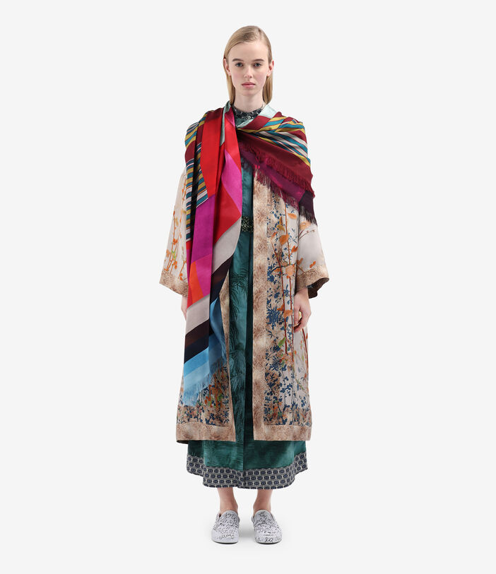 Pierre Louis Mascia ALOE Kimono Silk ECRU ALOEKM12528SE515049101