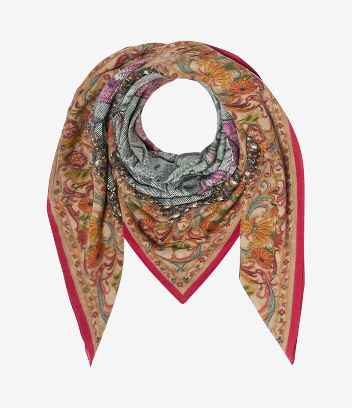 Pierre Louis Mascia MAGARWFB Shawl Scarf Wool 135x135 Pierre Louis Mascia MAGARWFB Shawl Scarf Wool 135x135 Multicolor MAGARWFBS135X135MWO515866101600