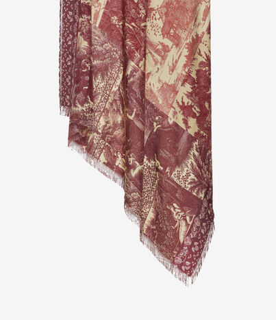 Pierre Louis Mascia ALOEUW Shawl Scarf Silk 135x195 BAROCCO ALOEUWSW135X195S4SE514452104