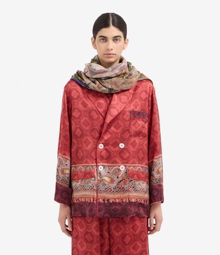 Pierre Louis Mascia MAGARWFB Shawl Scarf Wool 135x135 Pierre Louis Mascia MAGARWFB Shawl Scarf Wool 135x135 Multicolor MAGARWFBS135X135MWO515836101600