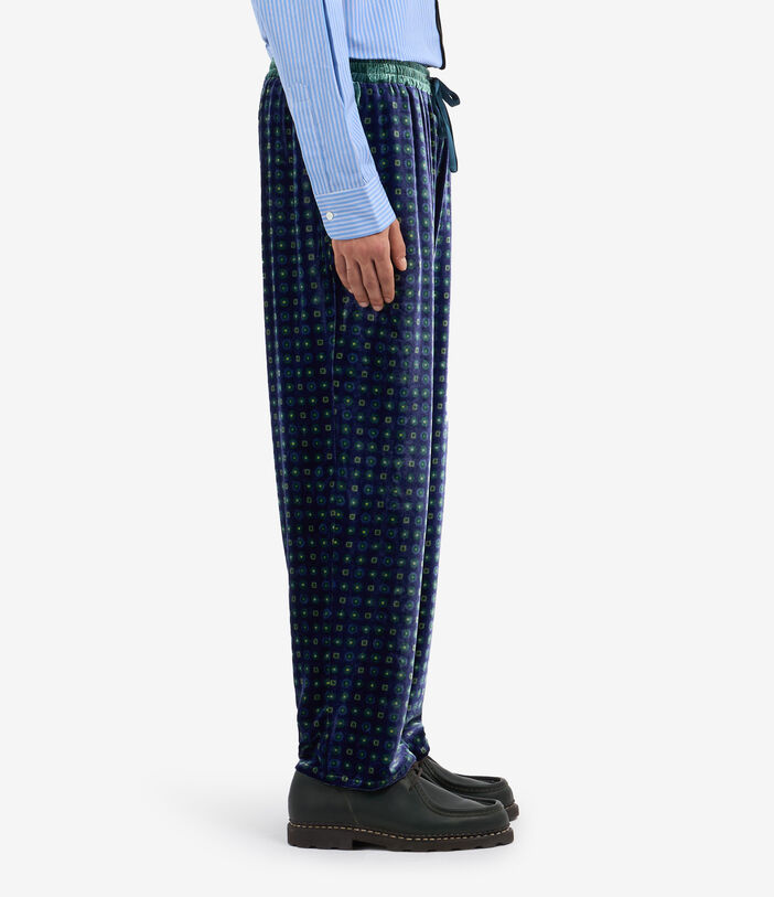 Pierre Louis Mascia KANPUR Trousers Viscose Silk Multicolor KANPURSVPT11667VI513582101
