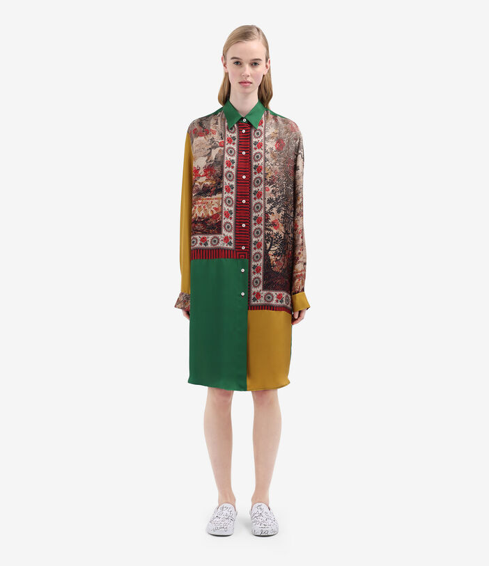 Pierre Louis Mascia ALOE Longsleeve Shirt Silk MULTICOLOR ALOESCML12162SE514736101