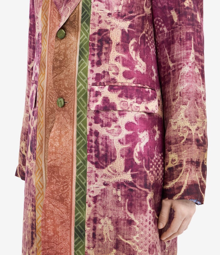 Pierre Louis Mascia CIALDA Coat Silk Pierre Louis Mascia CIALDA Coat Silk RIBES CIALDACPT12107SE516411101