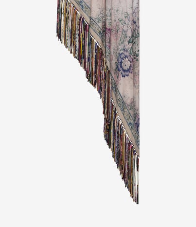 Pierre Louis Mascia ALOEUW Scarf Silk 135x135 CENERE ROSATA ALOEUWSW135X135GTFTSE517309101