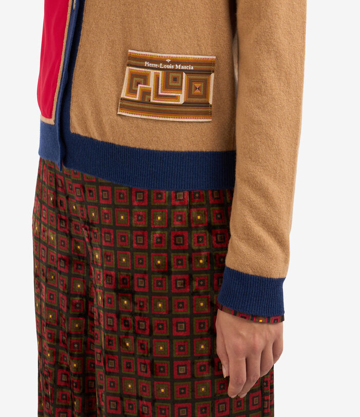 Pierre Louis Mascia TRICOT Cardigan Wool Cashmere Multicolor TRICOTCARPNB001WOCAMAVIO