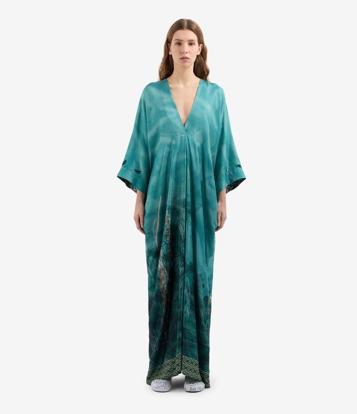 Pierre Louis Mascia ALOE Dress Silk AQUAMARINE ALOESAB12534SE515065101