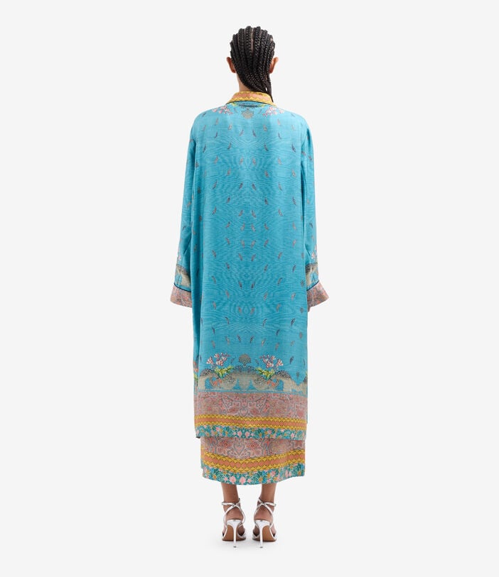 Pierre Louis Mascia ALOE Dressing Gown Silk CELESTE ALOESVT10010L124SE518150101