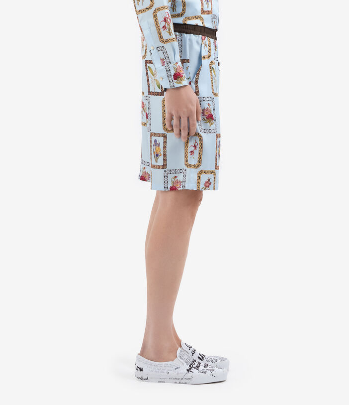 Pierre Louis Mascia ALOEGOTS Shorts Silk LIGHT BLUE ALOEGOTSSPN11765SE514659101