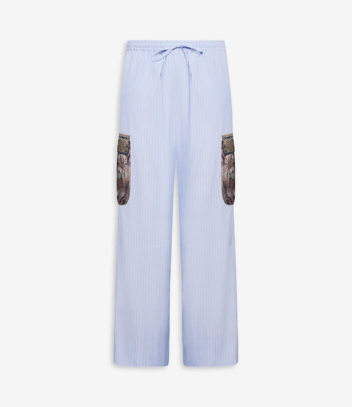Pierre Louis Mascia ALOMHI Trousers Cotton CENERE ROSATA ALOMHIPT12453CO517864101