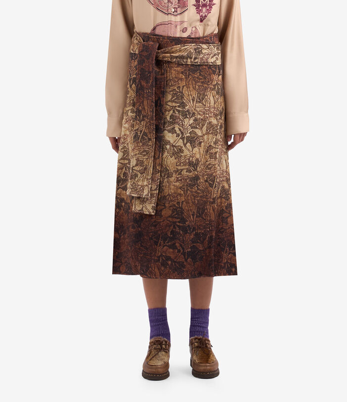 Pierre Louis Mascia CAKESC4 Skirt Wool Multicolor CAKESC4SGO12358WO139739101