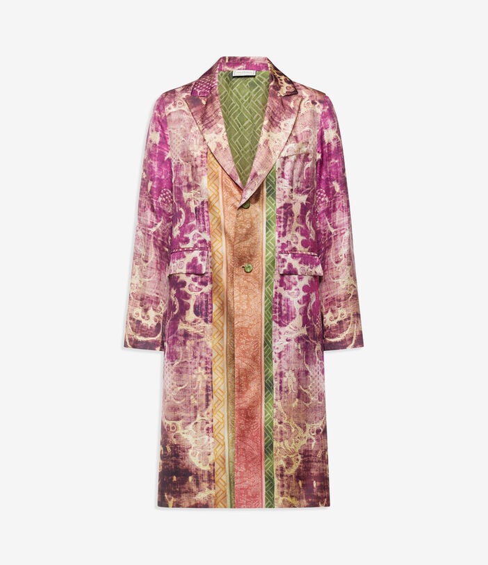 Pierre Louis Mascia CIALDA Coat Silk Pierre Louis Mascia CIALDA Coat Silk RIBES CIALDACPT12107SE516411101