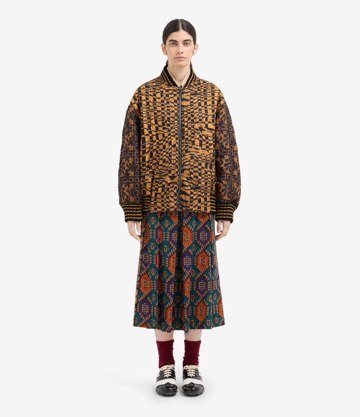Pierre Louis Mascia DYLAN Skirt Virgin wool Multicolor DYLANSGO12360WV516362101