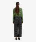 Pierre Louis Mascia DYLAN Palazzo Trousers Virgin wool Multicolor DYLANSPT12471WV143900101