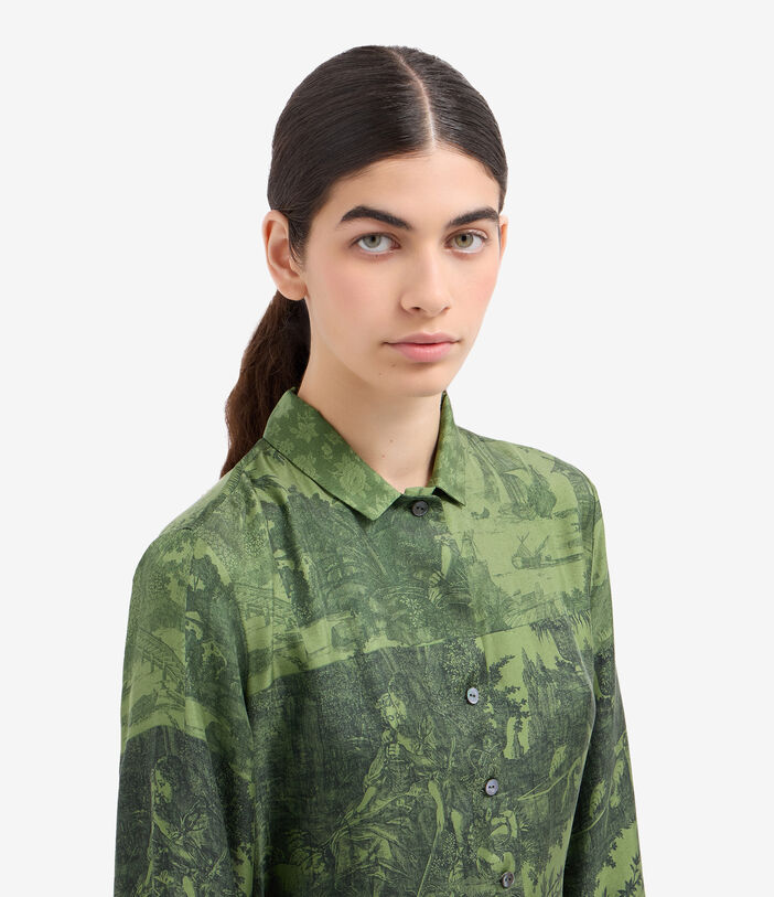 Pierre Louis Mascia ALOEGUM Shirt Dress Silk Pierre Louis Mascia ALOEGUM Shirt Dress Silk FELCE ALOEGUMSAB11899SE516037101