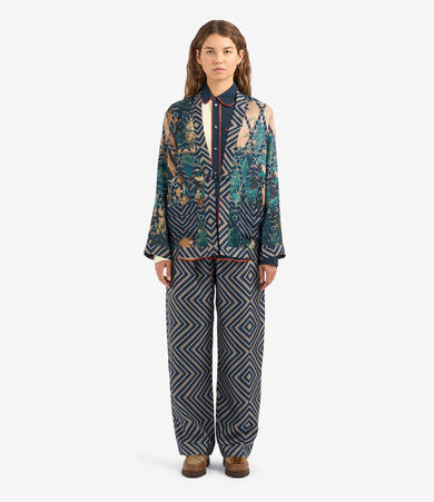 ALOE Jacket Silk New In in Multicolor - female | Pierre-Louis Mascia® 