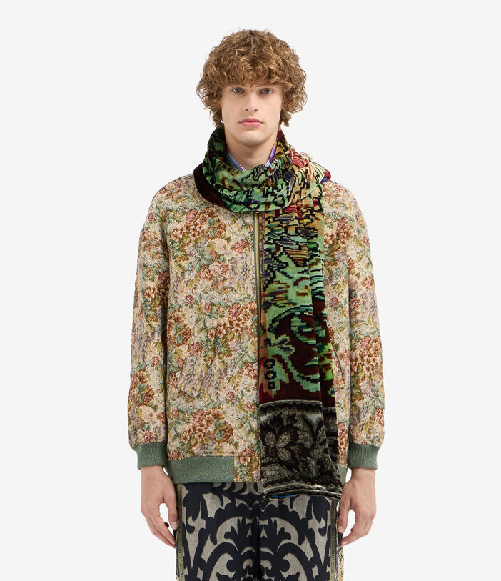 Pierre Louis Mascia KANADAS Shawl Scarf Viscose Silk 65x200 Multicolor KANADAS065X200DVI51583410160