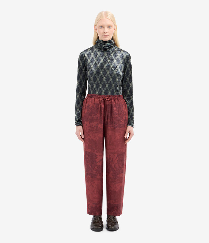 Pierre Louis Mascia ALOEGUM Trousers Silk Pierre Louis Mascia ALOEGUM Trousers Silk Multicolor ALOEGUMSPT10959SE516067105