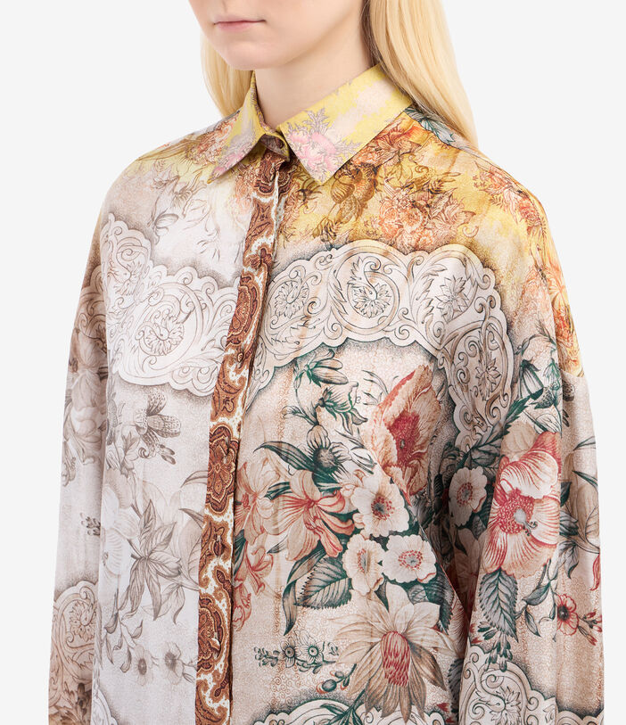 Pierre Louis Mascia ALOE Longsleeve Shirt Silk Multicolor ALOESCML12049SE516386101