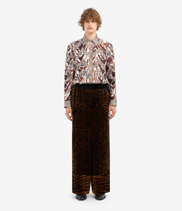 Pierre Louis Mascia KANADA Palazzo Trousers Viscose Silk Pierre Louis Mascia KANADA Palazzo Trousers Viscose Silk ROCOCO KANADAPT12599VI516595101